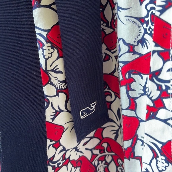 VINEYARD VINES X TARGET Red Hibiscus Flower Whale
V-Neck Wrap Dress XS - Picture 6 of 15